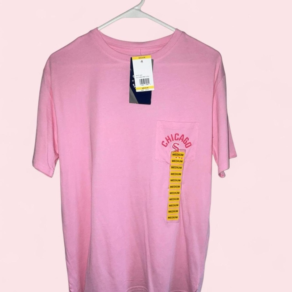 Chicago White Sox Pink Short Sleeve T-Shirt